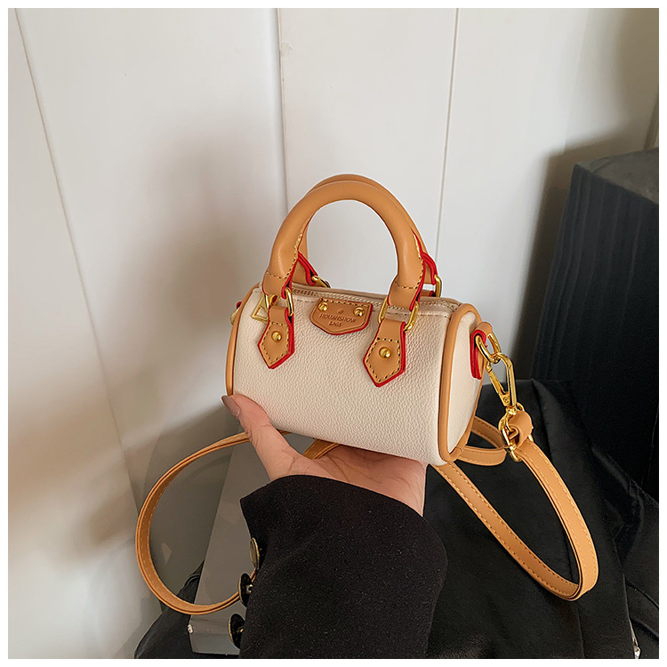 135g Weight Polyester Lining Material Multicolor Fashion Element Zipper Closure Type Single Shoulder Strap, Top Handle Strap Type Crossbody Bag Bags Type Daily Occasion Pu Leather Material Color Block Pattern All Seasons Season Women's, Girl'S Gender Vintage Style Style Square Shape Women's Girl'S Pu Leather Color Block Vintage Style Multicolor Square Zipper Crossbody Bag 23