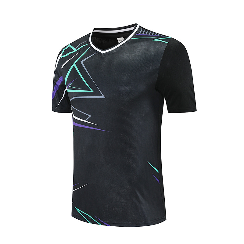 Nuevo traje de bádminton, ropa deportiva de verano, equipo al aire libre para adultos, ropa de entrenamiento competitivo, jersey de bádminton