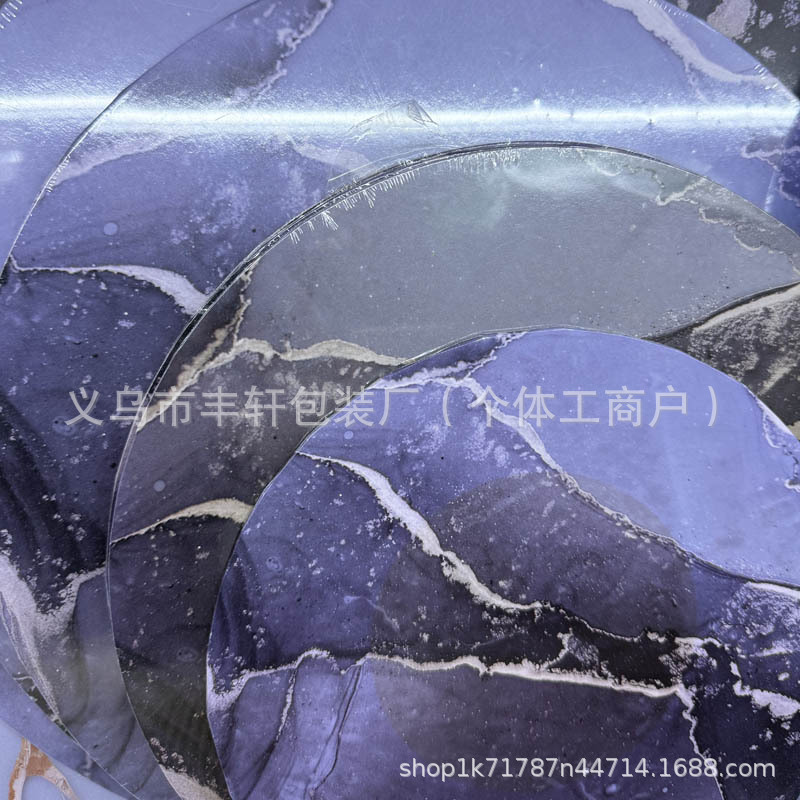 Paquete de pastel MDF cartón de pastel caja de pastel base de placa de densidad pastel almohadilla base de pastel de madera