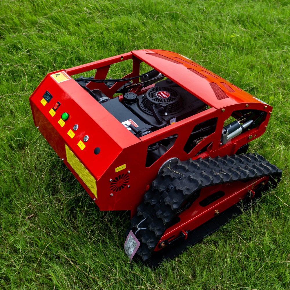 Export Trade全地形履带割草机 智能遥控除草机 果园农场剪草机