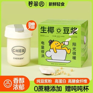 Bicuiyuan 0 Sucrose Added Raw Coconut Soy Milk High Protein High Dietary Fiber Breakfast Powder Yb Acidic Milk Drink