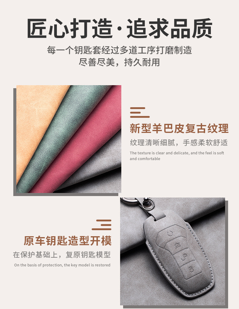 Key Cover for BYD Han EV Qin Plus DMI Song Pro Tang Dolphin E9 Seal