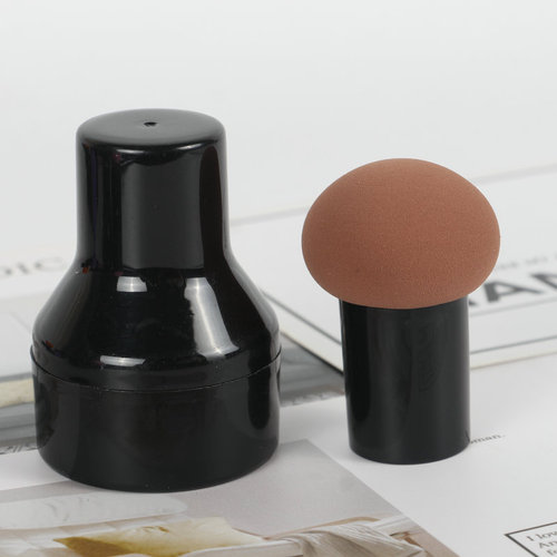 Small mushroom head powder puff becomes larger when exposed to water Sponge beauty egg dry and wet dual-use BB cream foundation mushroom head makeup tool