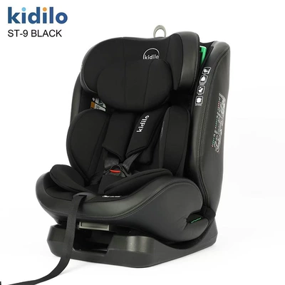 Kidilo Car Safety Seat for Babies, Suitable for Sitting and Reclining, Universal Car Seat for Export and Cross-Border Trade (Car child safety seat) - black