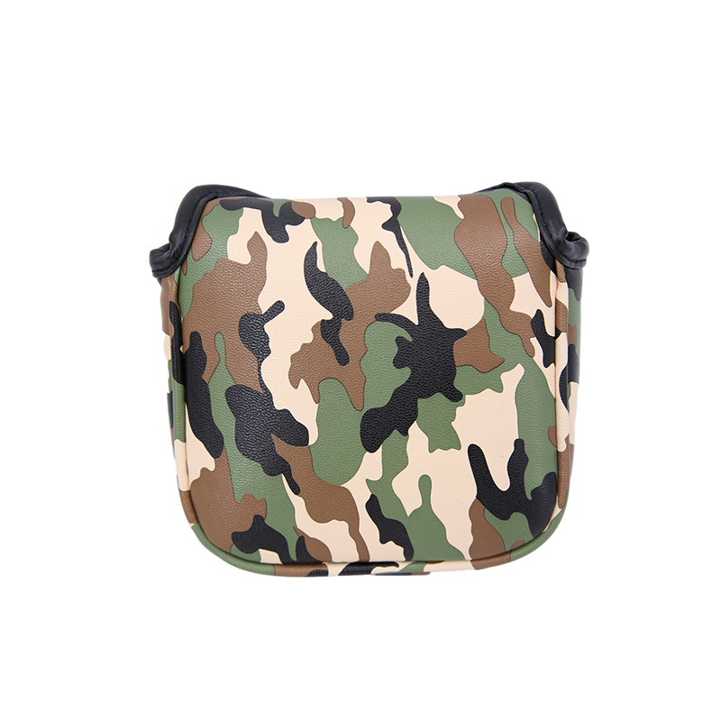 Nuevo camuflaje cubierta del Club de Golf cubierta protectora del putter cubierta de la tapa de los hombres y las mujeres resistente a los arañazos grueso paño de la Pu fábrica al por mayor
