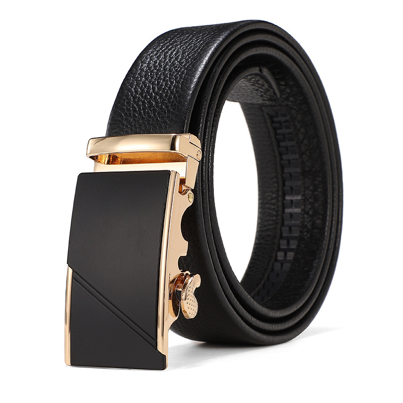 Classic small za gold buckle