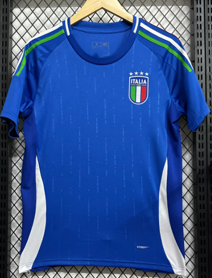Una pieza de camiseta 2425 equipo nacional México Italia Brasil España Portugal uniforme de fútbol bordado