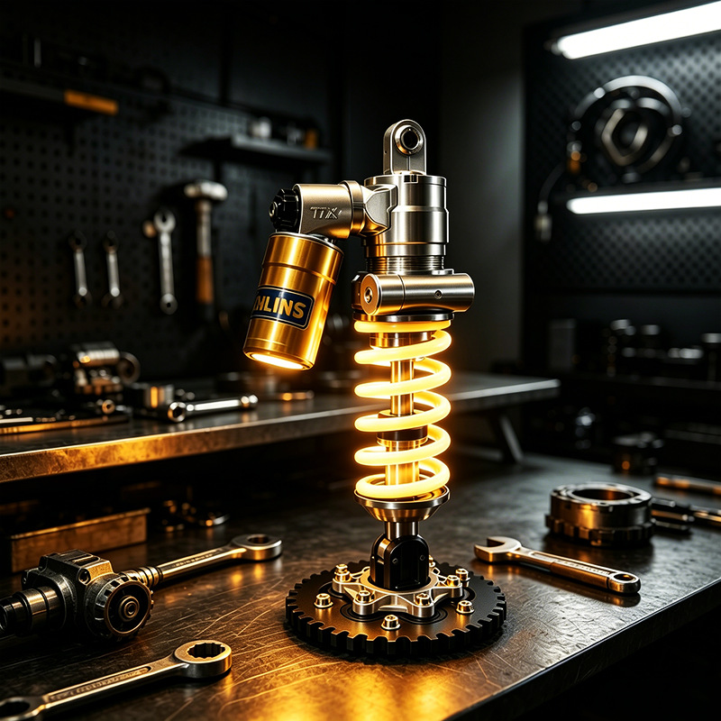 Shock-absorbing LED ambient light 3D printed gift for motorcycle and sports car enthusiasts, bedroom and gaming room decoration, night light