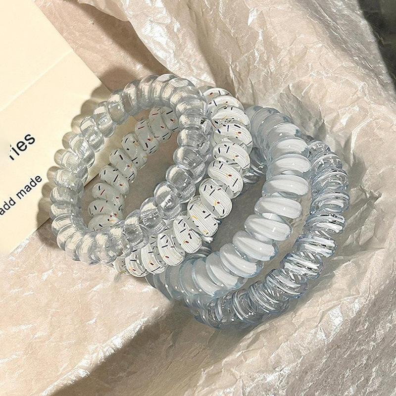 Nueva belleza de maquillaje negro pequeño clip bola cabeza fija joyas populares clip para el cabello anillo para el cabello banda para el cabello image 18