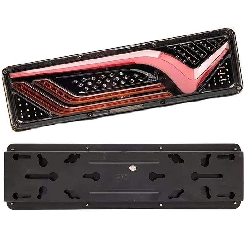Spot Large Truck Led Rear Tail Light High Brightness Waterproof Truck Agricultural Truck Turn Signal Light Brake Light