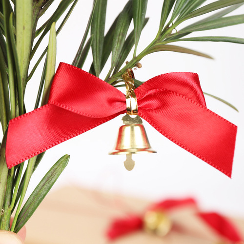Cross-border hot sale party decoration red bell bow Christmas decoration Christmas tree hanging decorations