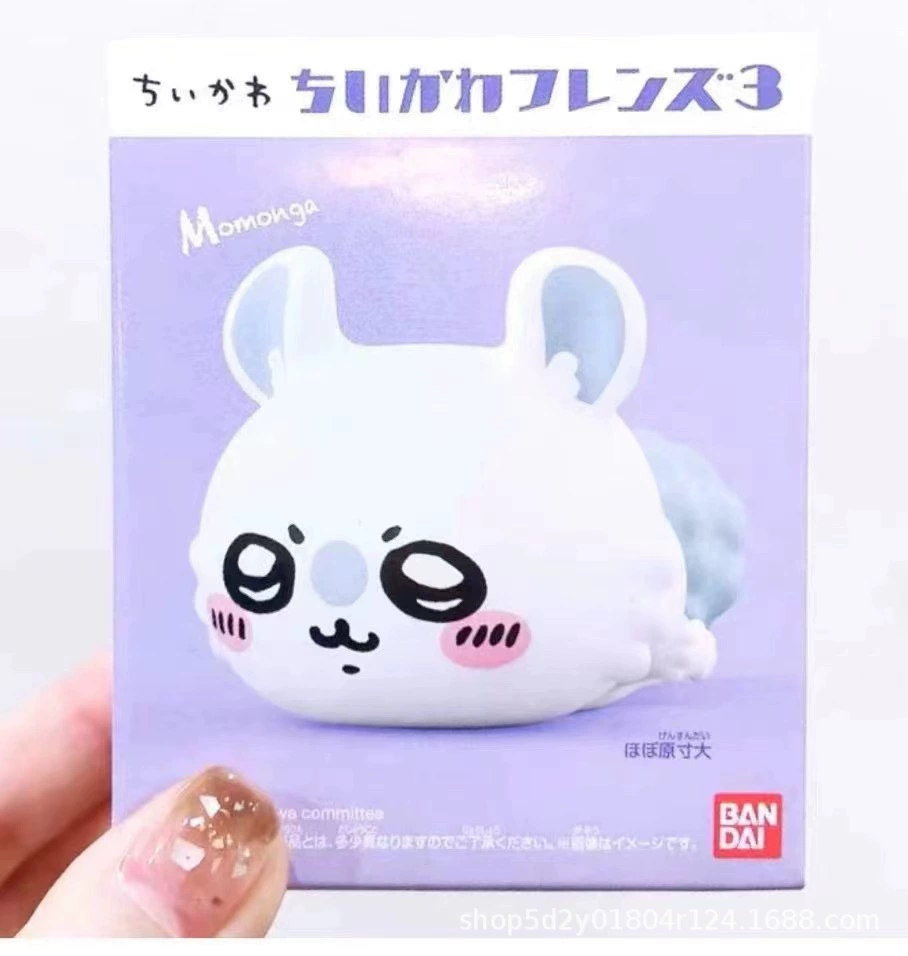 Коллекционная игрушка в слепом боксе (Chiikawa) — мини-автомобили, случайный вариант или полный набор из 8 шт., 0,05 кг