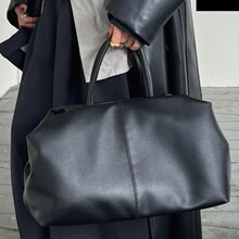 肯豆同款Marc牛皮手提托特包女高级感真皮云朵包休闲风通勤单肩包
