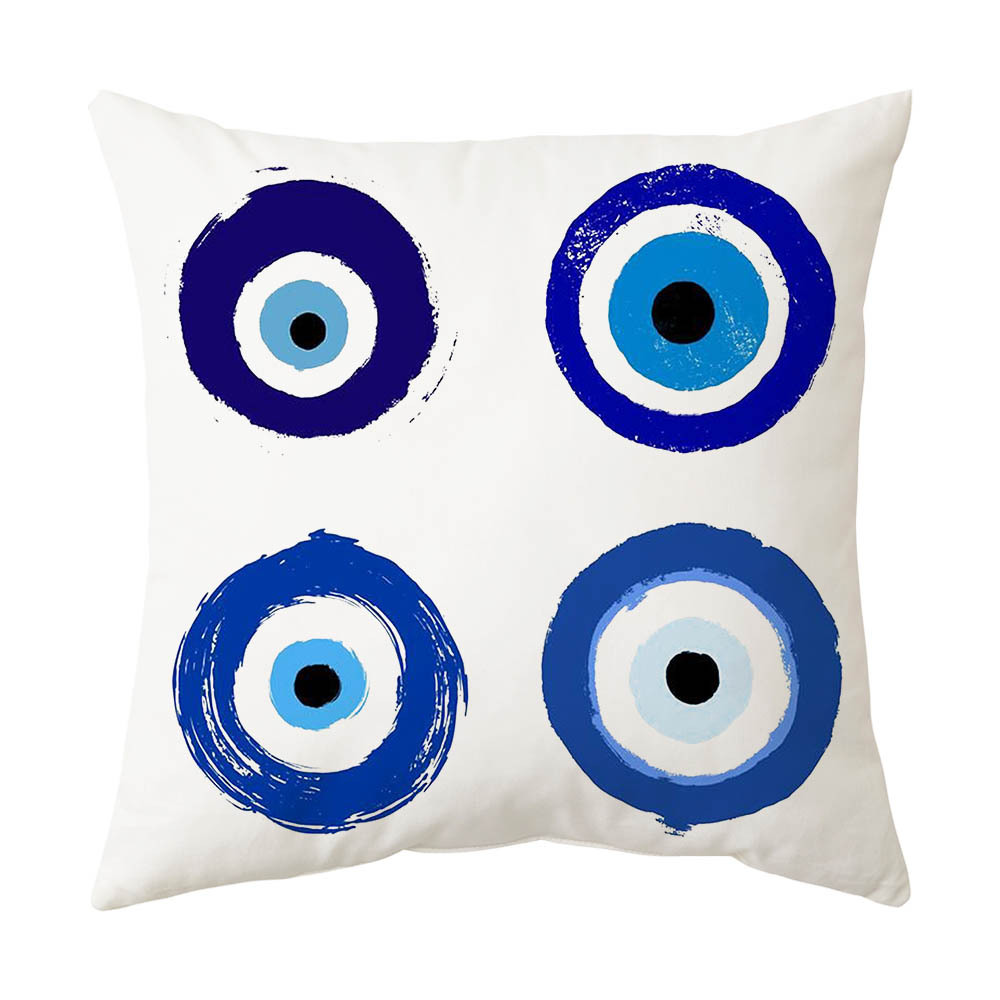 Capa de almofada evil eye almofada decorativa macia para sofá_voghion.com