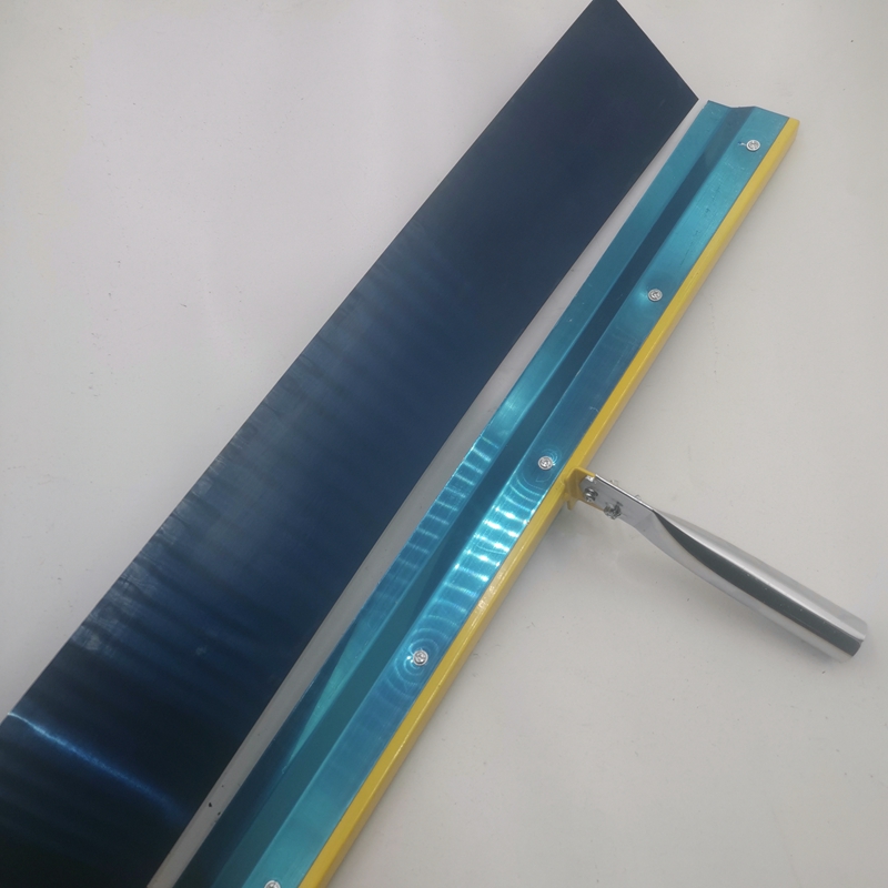 Raspador de mango de hierro + raspador de boca plana de 60 cm de largo