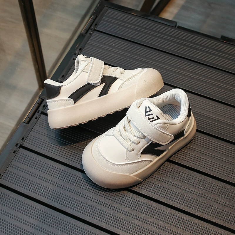 Children's sports shoes, light panel, sneakers for boys for early age, trend of season