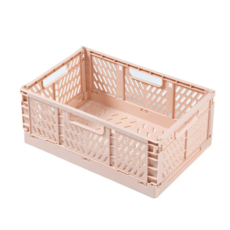 Table folding storage basket, plastic storage system, toy, storage box