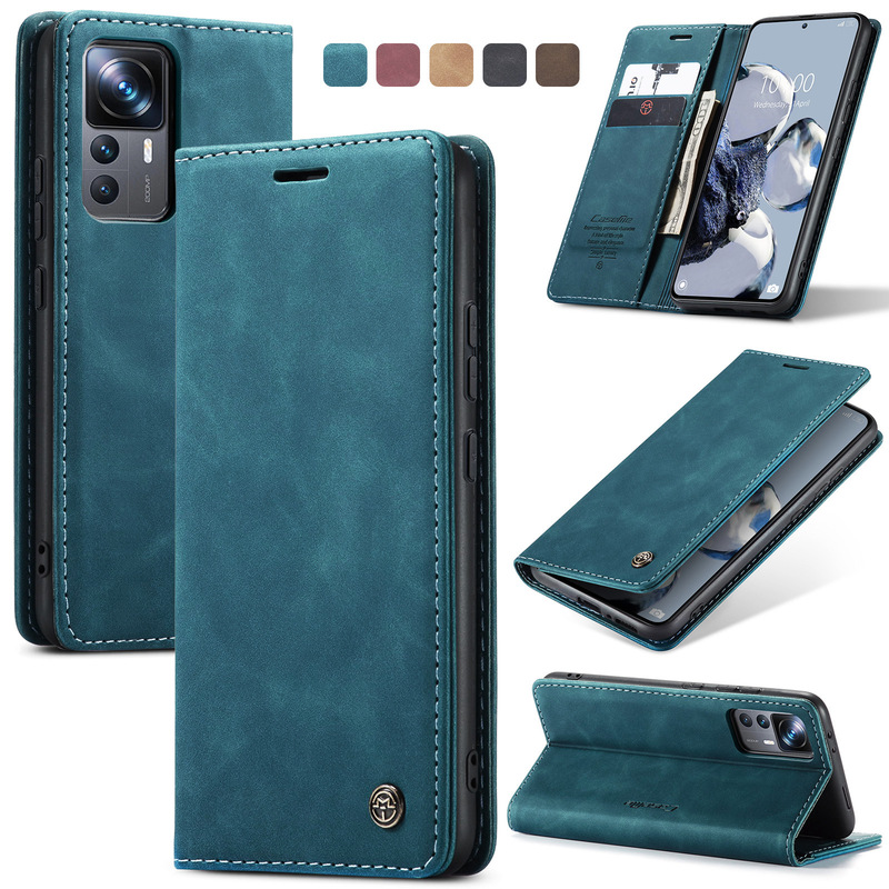 Suitable for Xiaomi 15t Phone Case, Xiaomi 13 Pro Card Slot Leather Case, Flip Cover, New Redmi Note 12 Phone