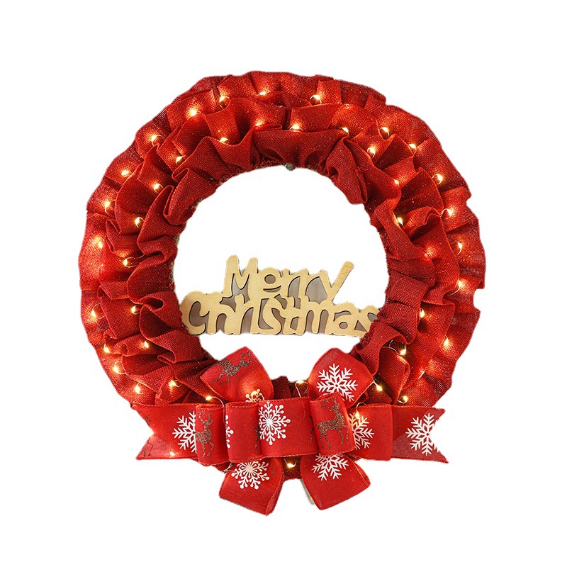 Hong Kong Heng nueva ropa de Navidad fruta roja guirnalda decorativa colgante creativo puerta colgante ventana colgante decoración de Navidad