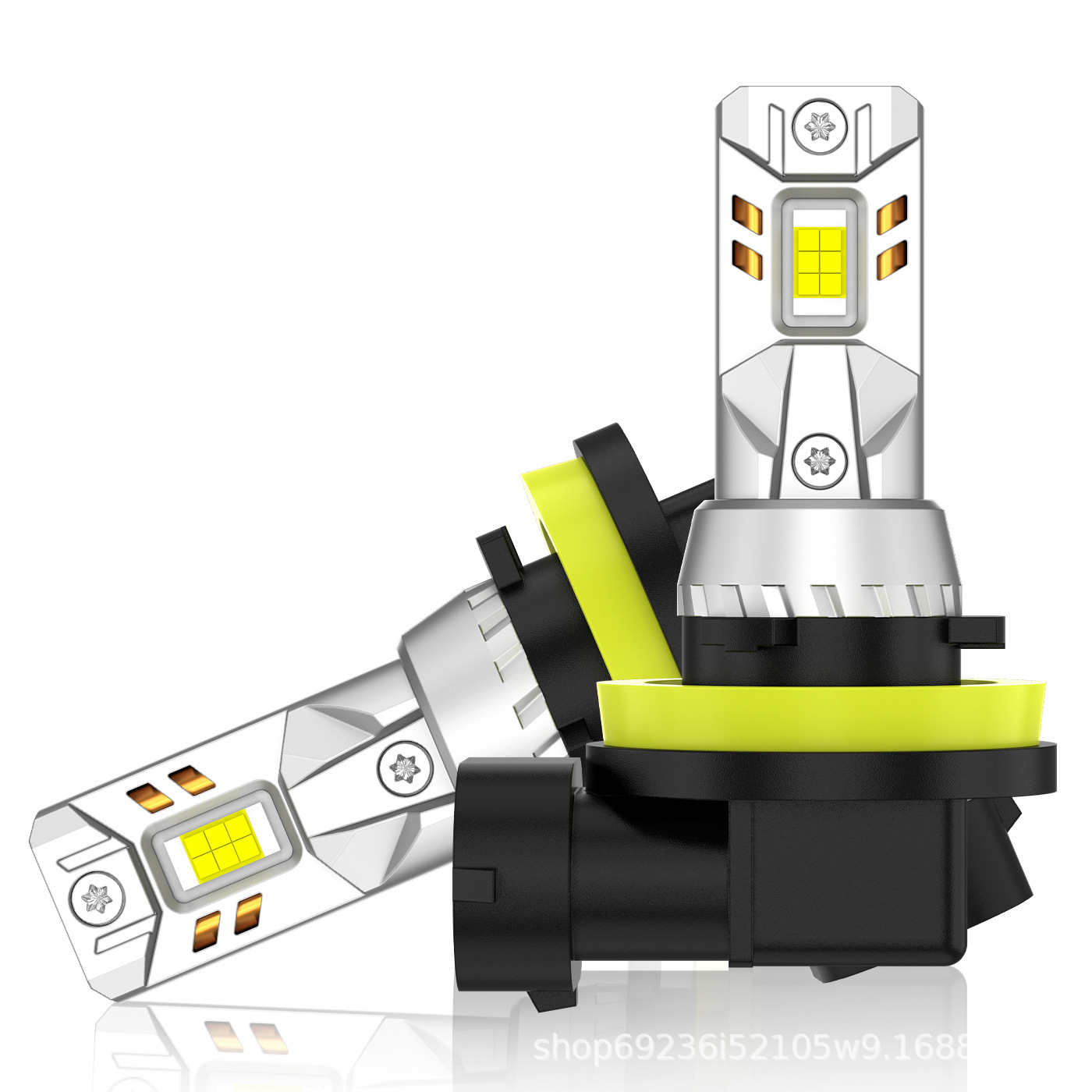 Ventas transfronterizas Amazon faro de automóvil enchufe directo faro H8H9H11HB3HB4 led faro luz de niebla delantera image 6