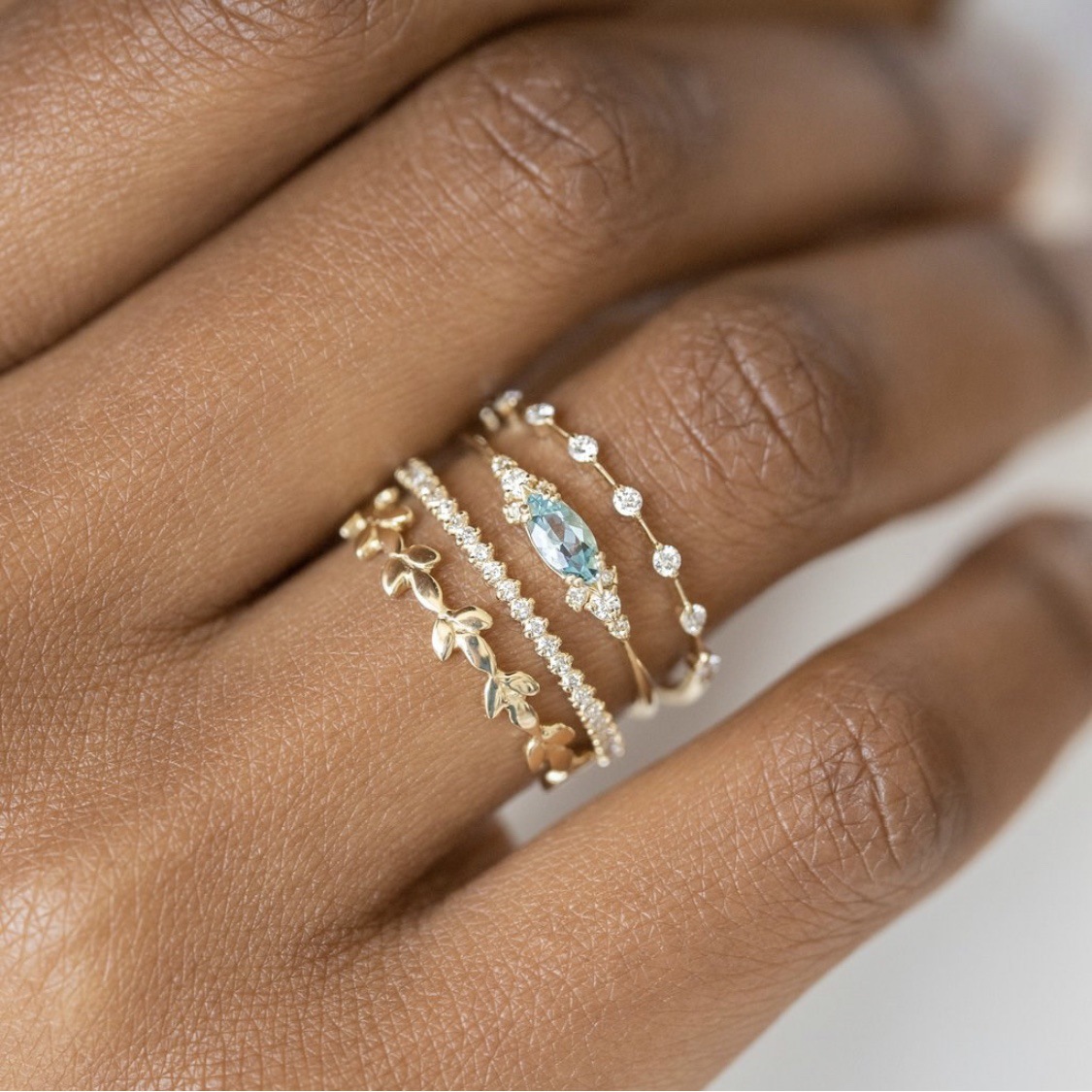13g Weight Rings Classification 11, 5, 6 Ring Size 1 Set Quantity Casual, Street Occasion Alloy Material Geometric Pattern All Seasons Season Women's Gender Plating Design Classic Style Style 1 Set Classic Style Geometric Alloy Plating Women's Rings 10