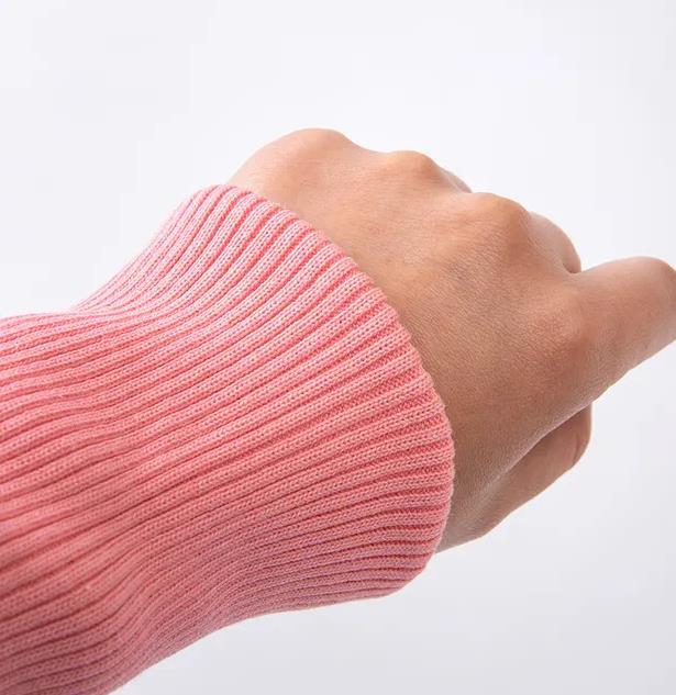 扁机袖口横机罗纹针织布面料打底衫针织布料罗纹袖口卫衣下摆