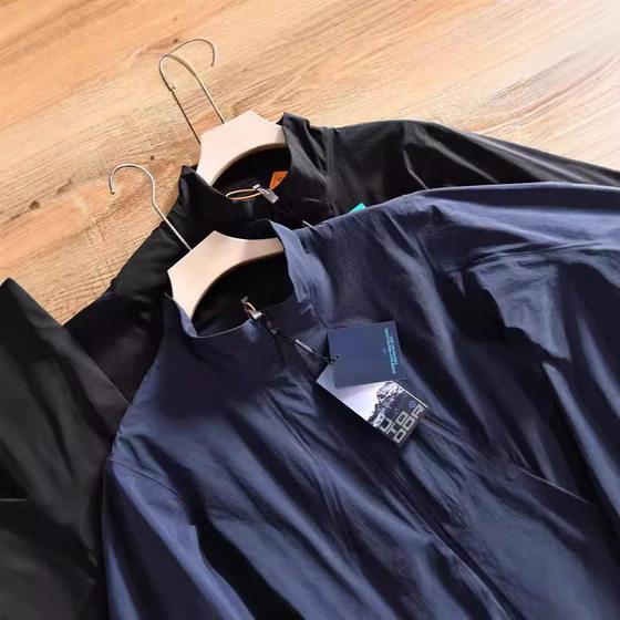 Bird Home Element 3D Vertical Cutting Seamless Pressure Glue Early Autumn New Stand Collar Outdoor Light Business Casual Jacket Jacket for Men