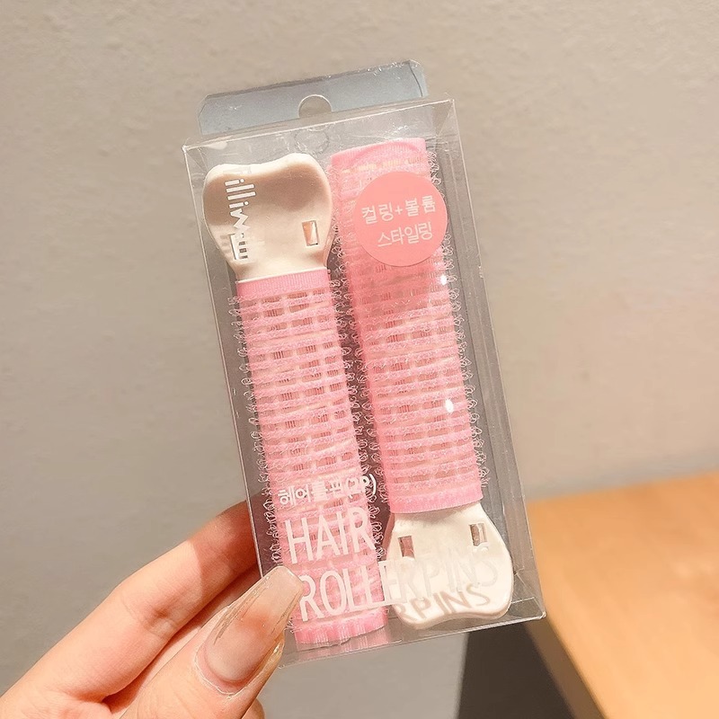 Nueva Raíz de pelo clip suelto flequillo artefacto fijo rizador de pelo perezoso cabeza clip suelto cráneo superior que forma El rizador de pelo