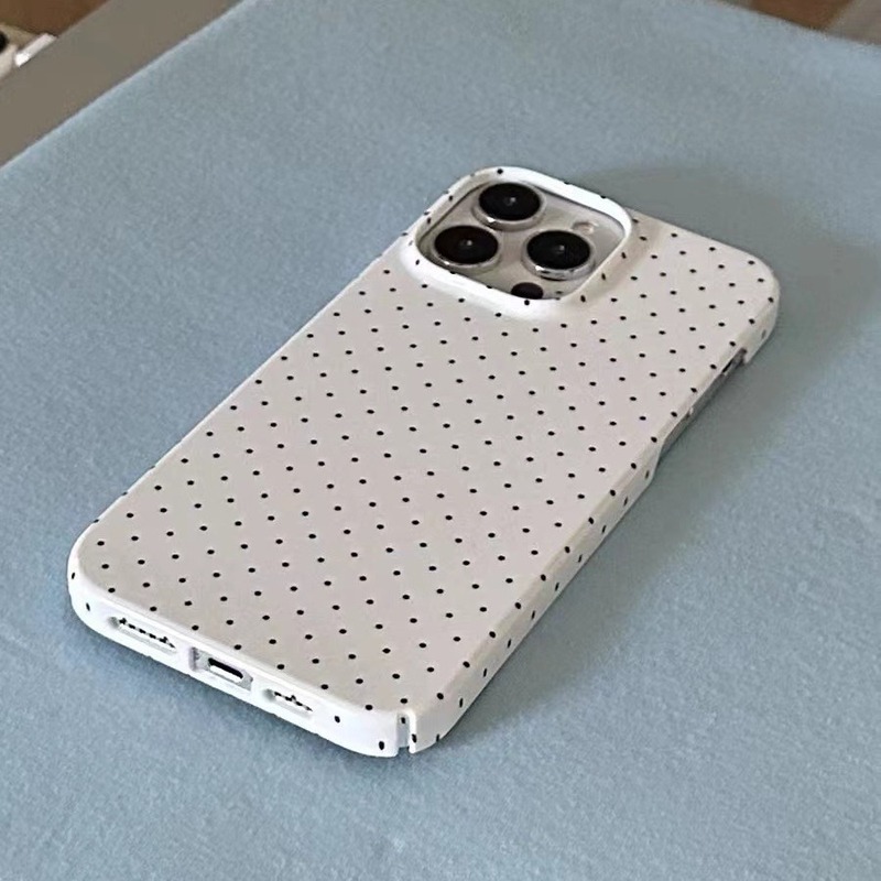 ミニマリスト風水玉模様insフィルムケース Apple 16 ハードケース iPhone 17pm 全面保護 Apple 11 保護ケース xsmax|undefined