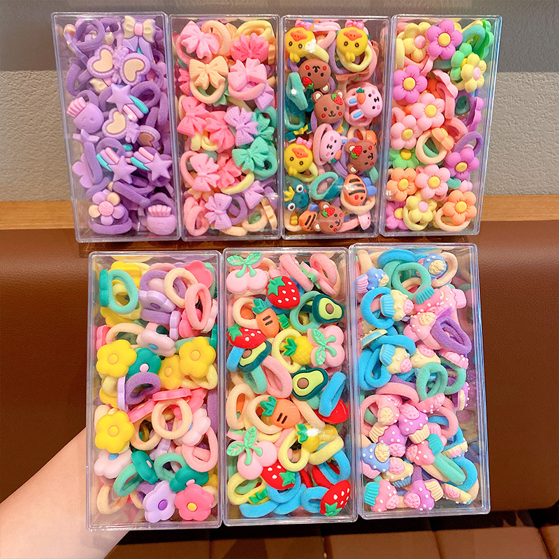 Children's harmless hair rope