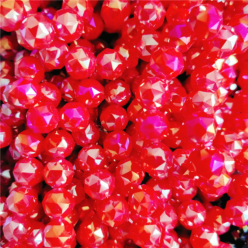 Mayorista 10mm cristal bola de flores galvanizado de alta temperatura abdiy bola de vidrio de colores pulseras collares pendientes accesorios de ropa