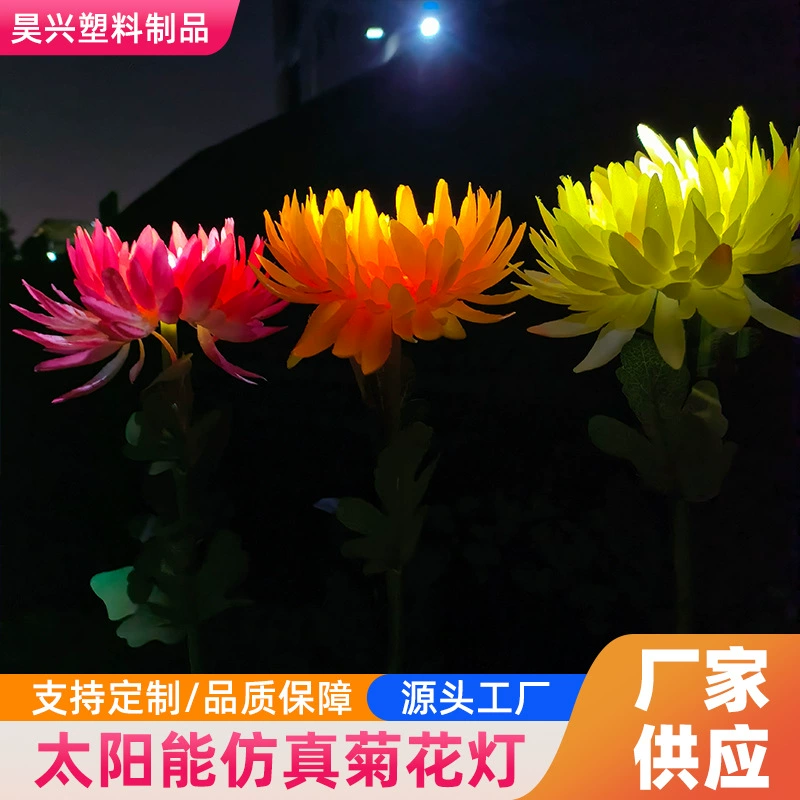 LED travel flashlight solar-powered for gazebo, realistic garden lights, (Cross-border trading)