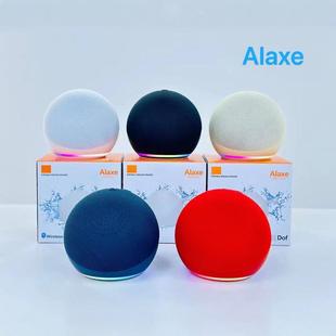 Cross-border new Alaxe wireless speaker wall bracket fabric card small stereo desktop mini heavy subwoofer