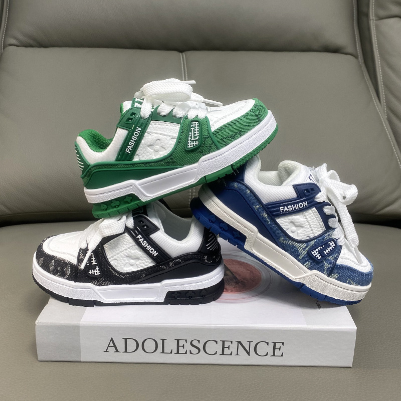 Children's Shoes Family Boys Versatile Comfortable Casual Shoes 2025 Spring & Fall Girls Students Fashion Lightweight Sports Shoes