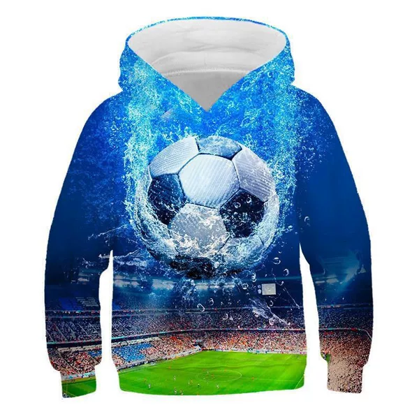 3D digital print hooded sweatshirt, a popular item on Amazon for cross-border sales in Europe and the US, perfect for sporty outfits; DIY printing available with your own designs