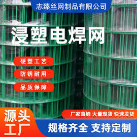 浸塑电焊网荷兰网圈地养殖车间隔离建筑防护公路栅栏光伏工程围栏