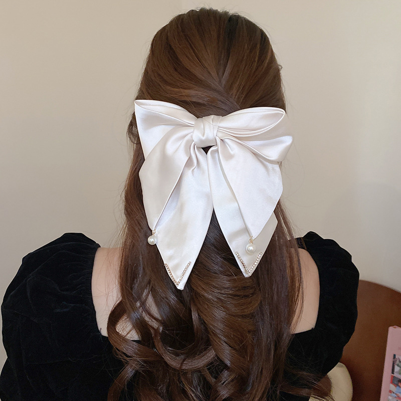 Women's Elegant Bow Knot Cloth Hair Clip display picture 8