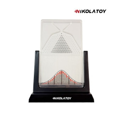NIKOLATOYゴルトン板模型置物玩具GaltonBoard正規分布模型数学教具