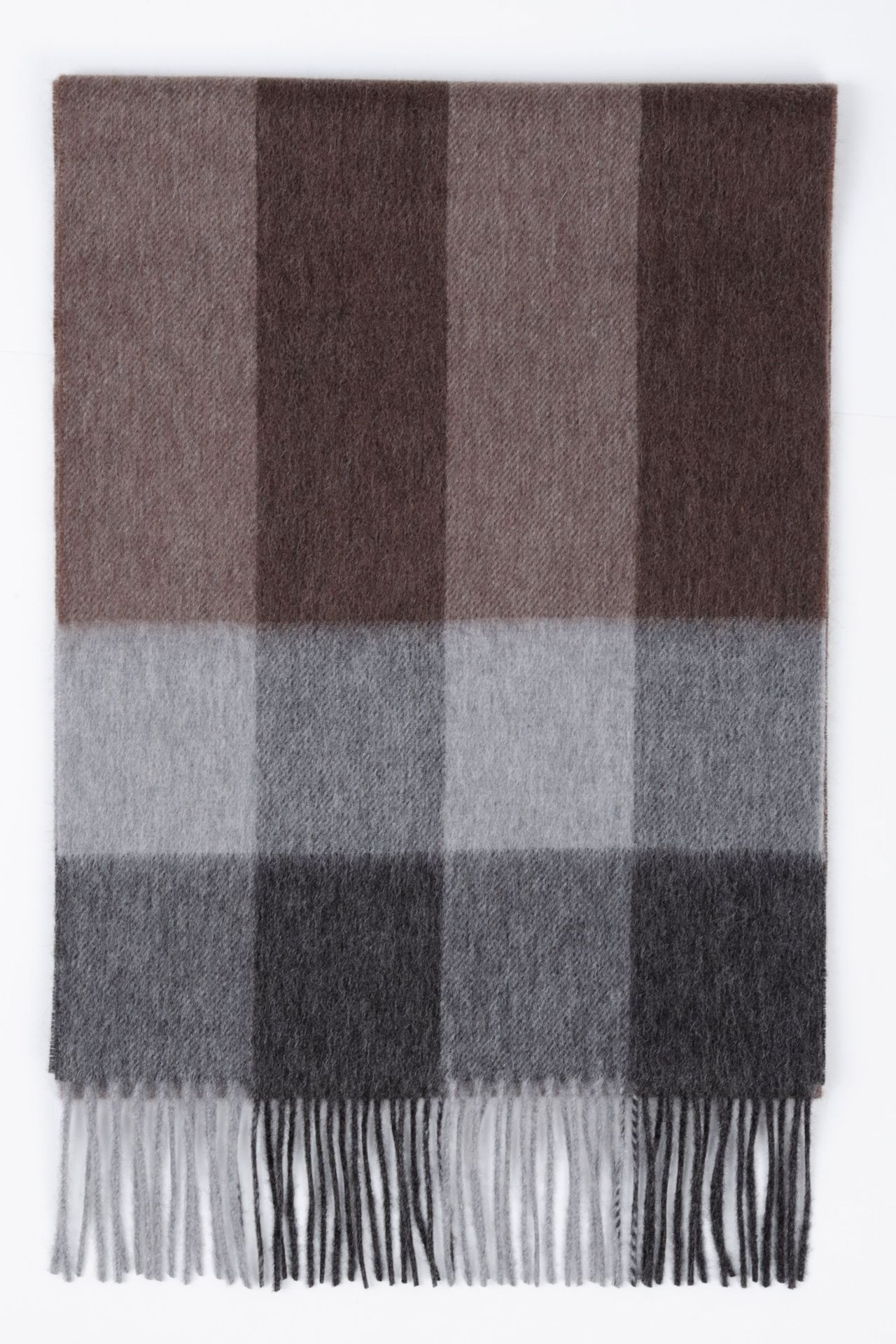 Mongolia interior puro cachemir lana de lana teñida en hilo a cuadros ondas de agua otoño e invierno bufanda para hombres y mujeres