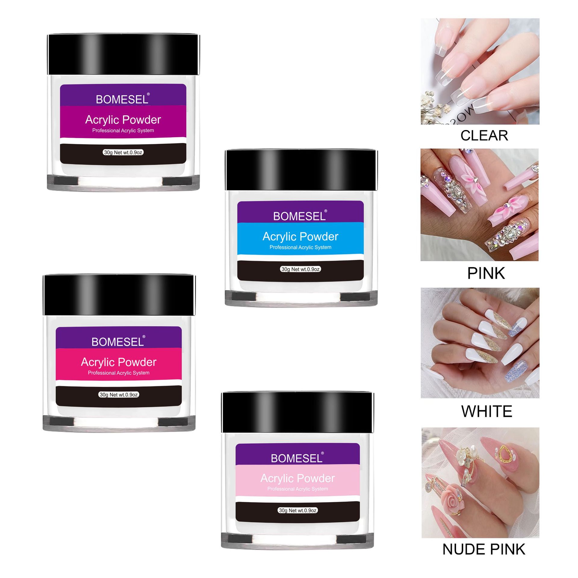 Traje de polvo de infiltración de uñas transfronterizo lámpara de hornear-Polvo hidratante francés libre Polvo de brillo de uñas Dippingpowder al por mayor