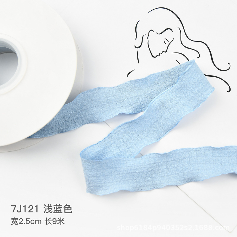 蓝色系列丝带小清新鲜花花束包装饰彩带花艺缎带礼物盒蛋糕绑带|undefined