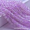 Two-color round beads, necklace, chain, Chinese hairpin, accessory, 8mm