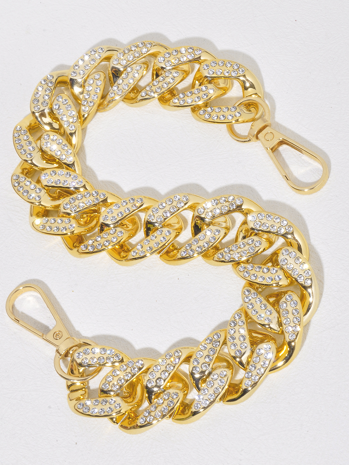 Pulseras de diamantes completos UV DIY accesorios de joyería cadena de diamantes bolsos de cadenas de teléfonos móviles cuerdas colgantes llaveros bolsos hechos a mano image 3
