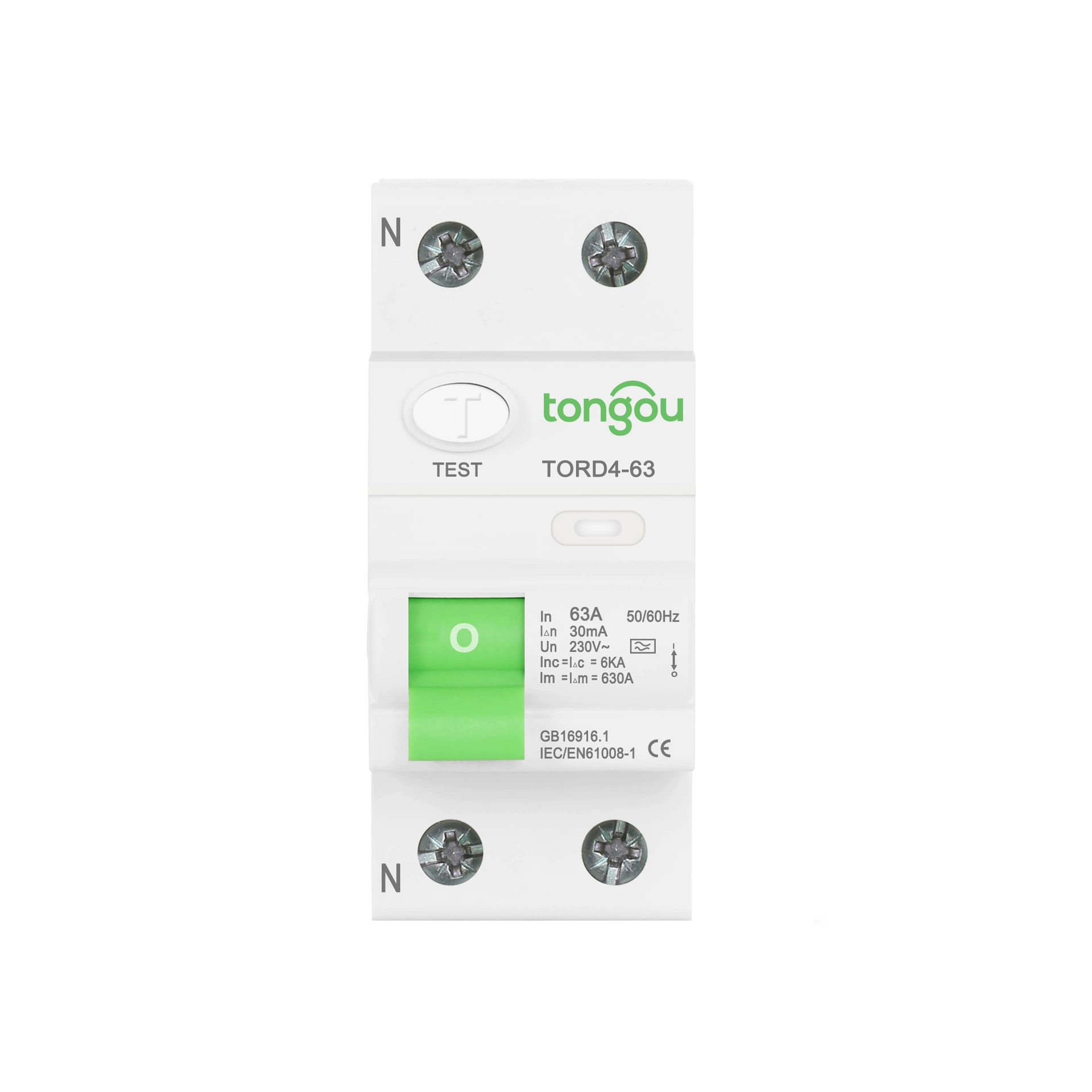 Type A leakage circuit breaker 4P63A leakage protection switch RCD remaining current mobile RCCB cross -border