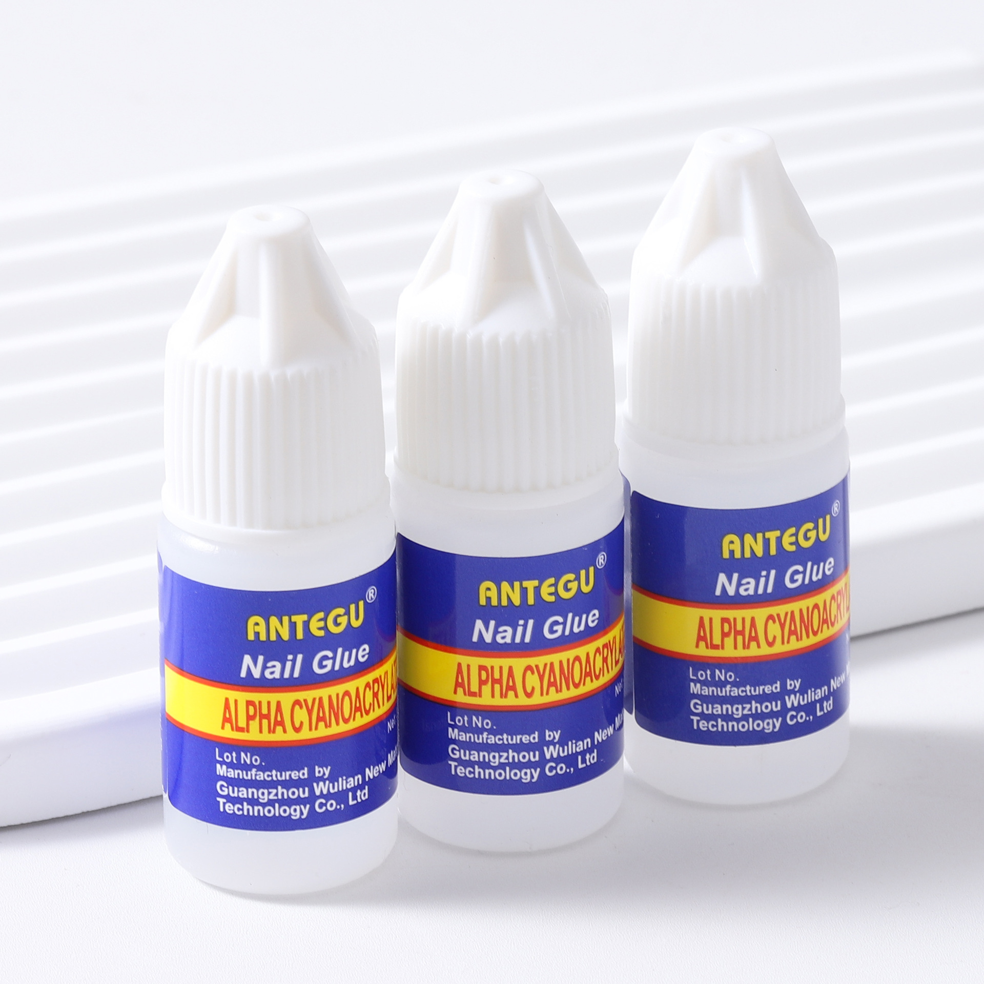 Suministro transfronterizo pegamento de uñas pegatina de agua pieza de uñas joyería especial 3G pegamento de uñas suministros de uñas al por mayor