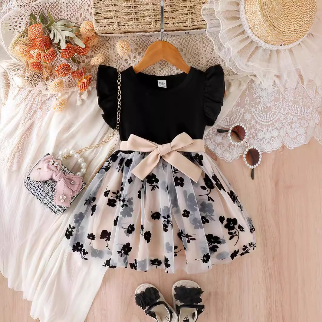 2024 Summer New ins Cross-border E-commerce Export Popular Girl Baby Girl Trendy Lady Dress