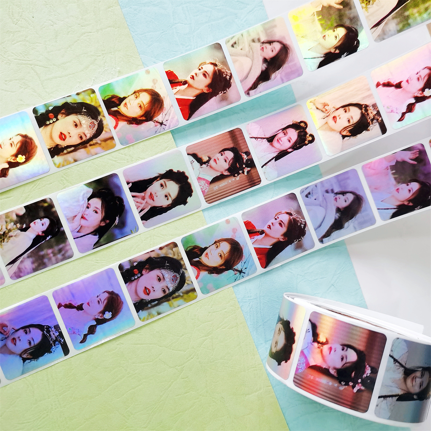 화이트 사슴 롤 붙여 넣기 1 롤