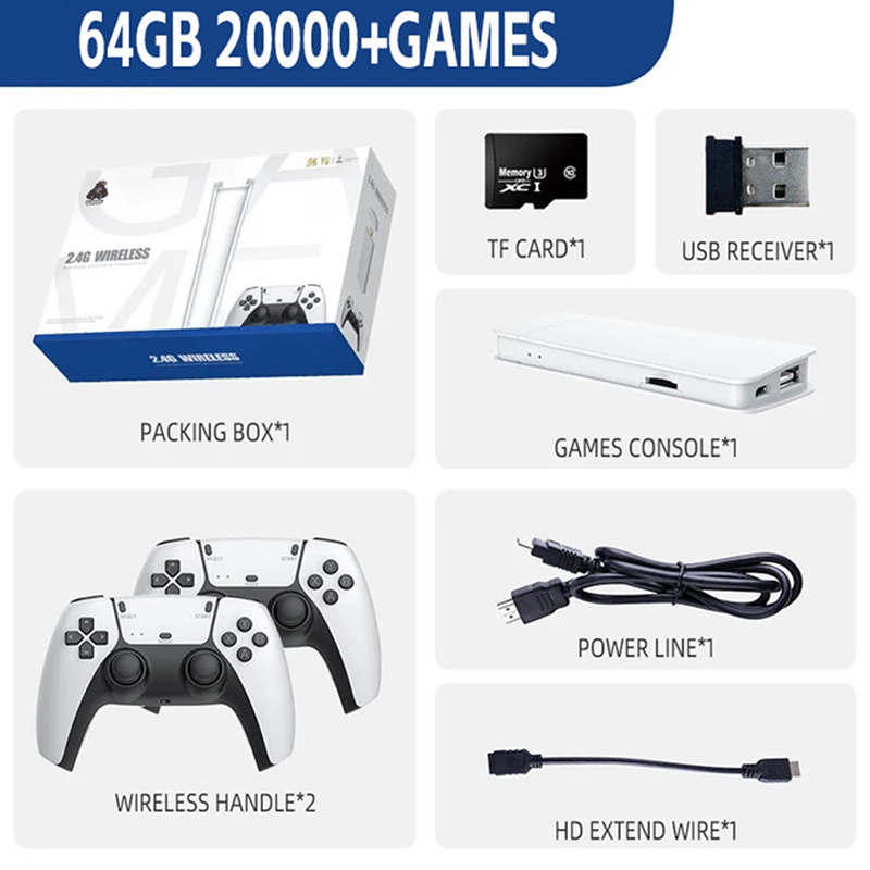 Transfronterizo actualizada m15 consola de juegos inalámbrica HD 2.4GI doble contra jugador consola de juegos de televisión doméstica HD nostálgica image 7