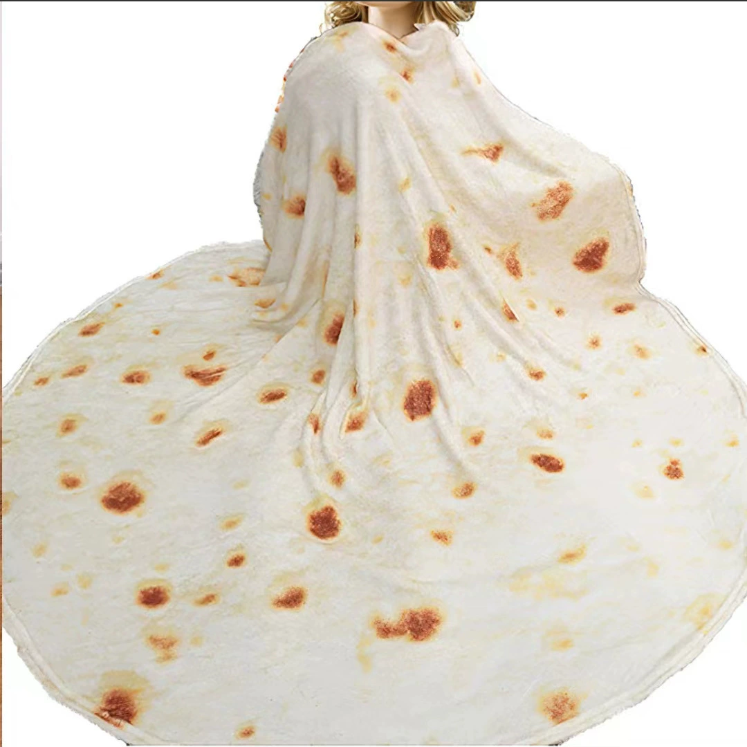 Пицца торт одеяло модное одеяло мягкое одеяло трансграничное одеяло буррито одеяло одеяло