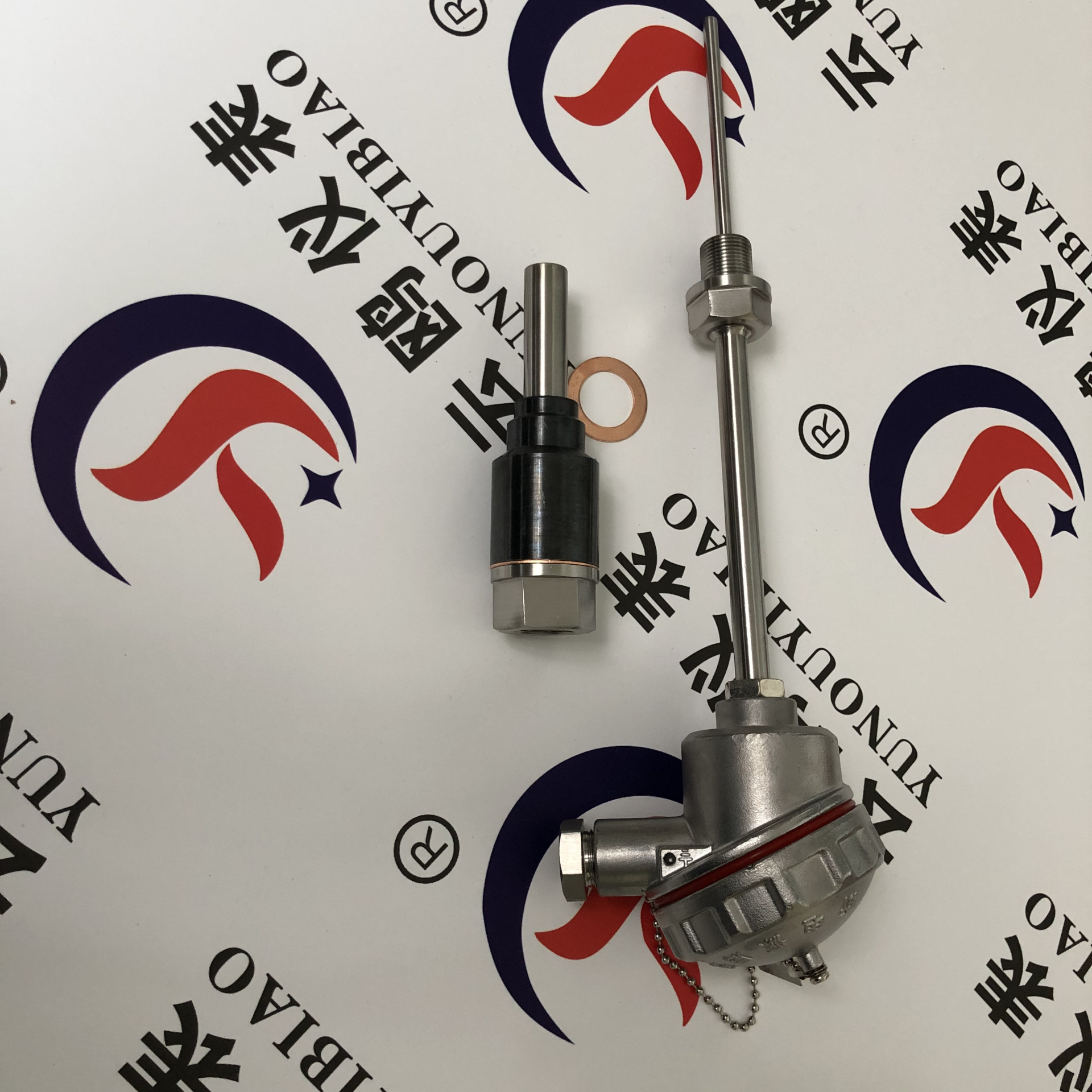 WZP2-74A固定螺纹锥形式WZPK-440固定法兰式隔爆铠装热电阻A级